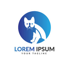 Cat logo design