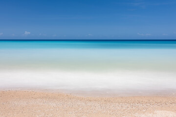 Shades of blue of the beach in Sumba island, East Nusa Tenggara, Indonesia