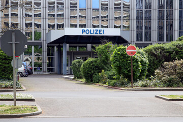 polizei düsseldorf - obrazy, fototapety, plakaty