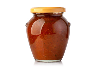 bbq jar isolated