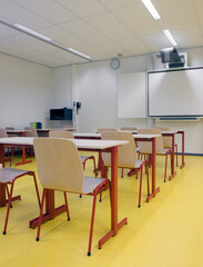 School Furniture Industry. Classroom