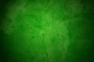 Schmutzige Wand als Hintergrund Textur mit grüner Farbe