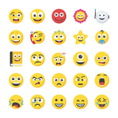 Smiley Flat Icons