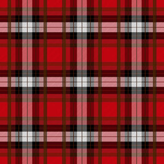 Seamless tartan plaid pattern. fabric pattern. Checkered texture for clothing fabric prints, web design, home textile christmas pattern