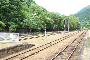 Fototapeta premium 足尾駅