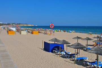 Praia de Alvor Beach near Portimao, Algarve, Portugal
