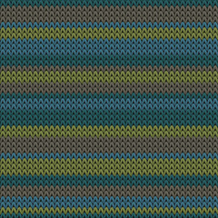 Handmade horizontal stripes knitting texture 