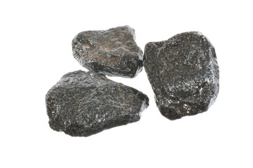 granite stone isolated on white background