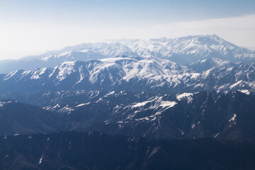 beautiful mountains and valley in Hindukush, Afghanistan