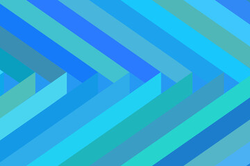 Fototapeta premium abstract blue background with stripes