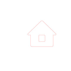 house icon on white background