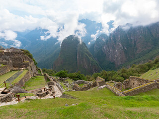 Fototapeta na wymiar ペルー、マチュピチュとその周辺の景色