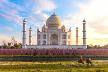 Taj Mahal, exotic India sight, Agra city