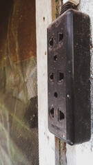 old black socket port