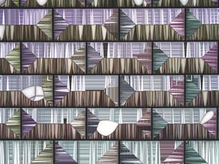Glass tile pattern texture