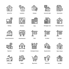 Real Estate Icons Pack