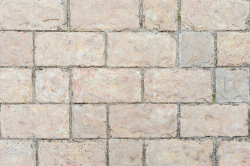 The background and texture of paving slabs closeup