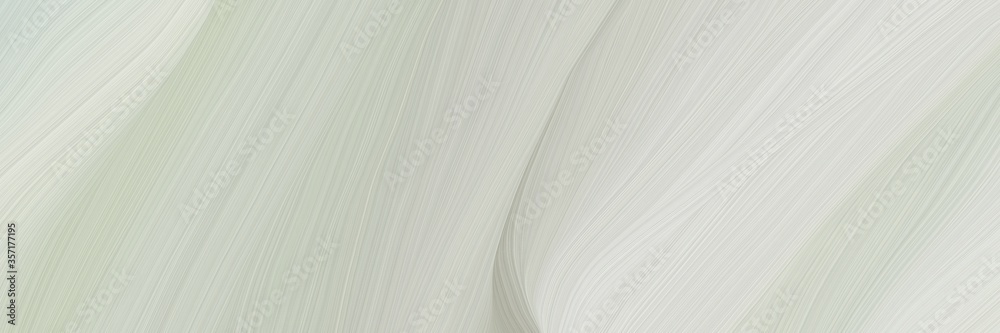 Poster abstract curved speed lines background or backdrop with pastel gray, linen and beige colors. can be 
