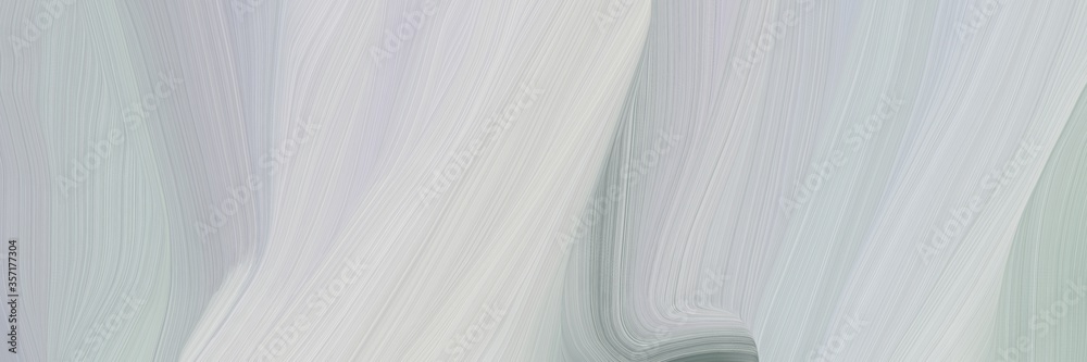 Poster wild curved speed lines background or backdrop with silver, pastel gray and gray gray colors. can be used as header background