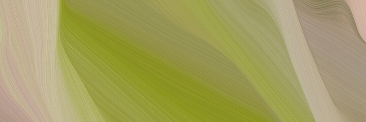 artistic curved speed lines background or backdrop with dark khaki, pastel brown and tan colors. can be used as card background