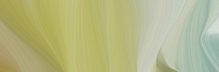 very dynamic curved speed lines background or backdrop with dark khaki, pastel gray and ash gray colors. can be used as header or banner