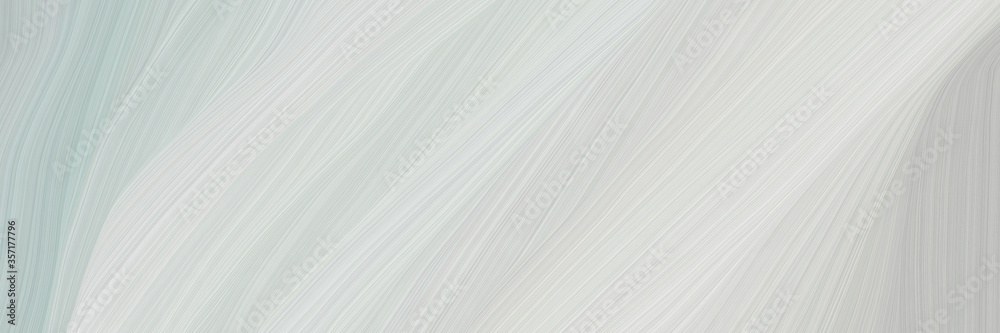 Poster wild curved speed lines background or backdrop with light gray, ash gray and linen colors. can be used as header background