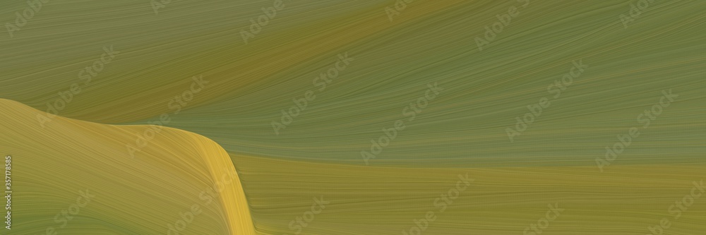 Poster artistic curved speed lines background or backdrop with pastel brown, peru and golden rod colors. ca