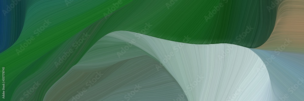 Poster artistic curved speed lines background or backdrop with dark slate gray, ash gray and gray gray colo