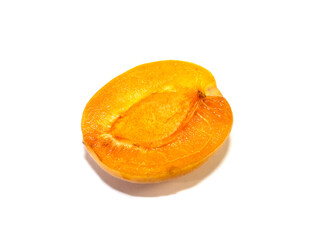 photo apricot closeup isolate