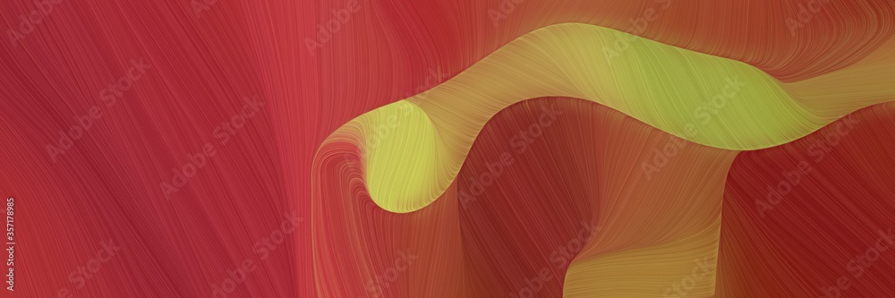 Poster wild curved speed lines background or backdrop with firebrick, dark khaki and bronze colors. can be 
