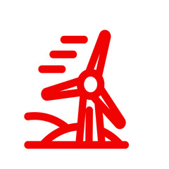 Obraz premium 3d man holding a red sign