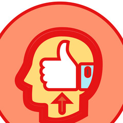 Obraz premium thumb up icon