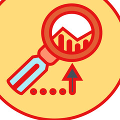 vector illustration of an abstract icon