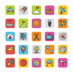 Space Vector Icons 3
