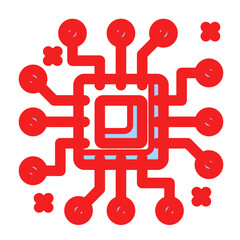 abstract red background