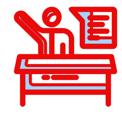 red sofa icon