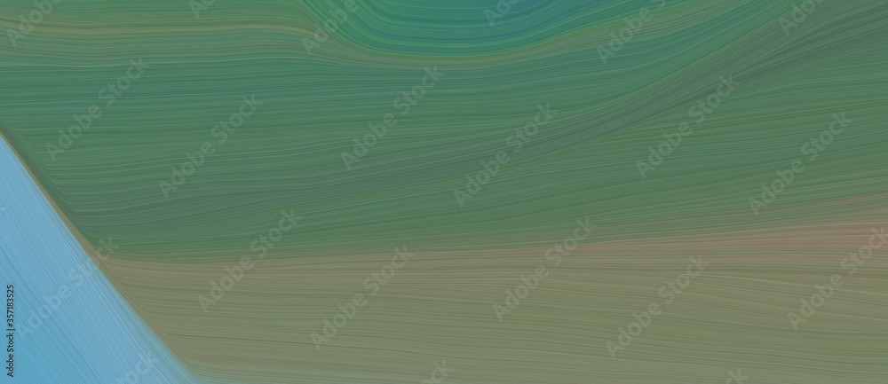 Poster abstract curved speed lines background or backdrop with dim gray, cadet blue and gray gray colors. c