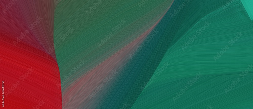 Poster beautiful wild curved speed lines background or backdrop with dark slate gray, firebrick and dim gra