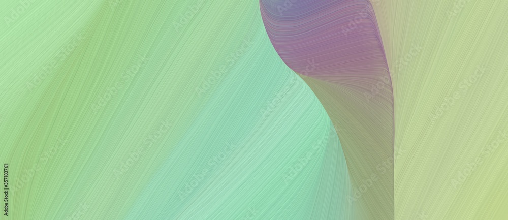 Poster beautiful wild curved speed lines background or backdrop with ash gray, dark sea green and gray gray