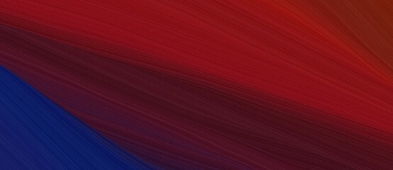 artistic curved speed lines background or backdrop with very dark pink, firebrick and midnight blue colors. can be used as banner background