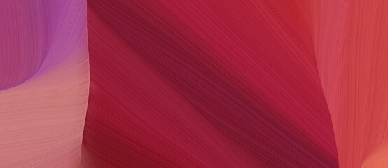 creative curved speed lines background or backdrop with dark moderate pink, mulberry  and moderate red colors. can be used as banner background
