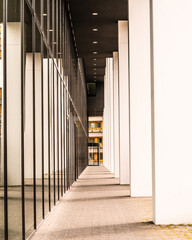 Fototapeta premium Enclosure of Level at Leiden Centraal