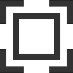 Fototapeta premium black photo frame