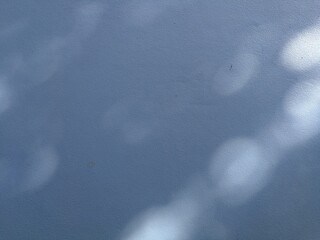Abstract gray bokeh background.  Tree shades, Tree shadow on the wall.  Shadows and light.