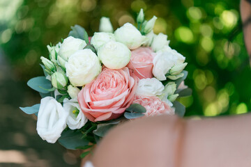 wedding bouquet of flowers