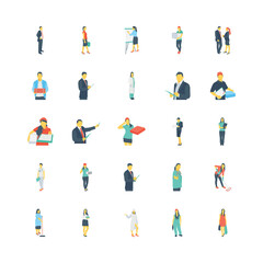 Human Color Vector Icons 9