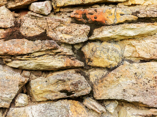 Abstract decorative wall of natural stone for any of your project. Great background or texture.