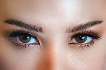 Obraz premium closeup of womes eye