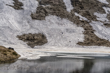 Dohyaska lake in the spring
