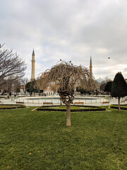 Great historical building Hagia Sophia ,Istanbul, Turkey